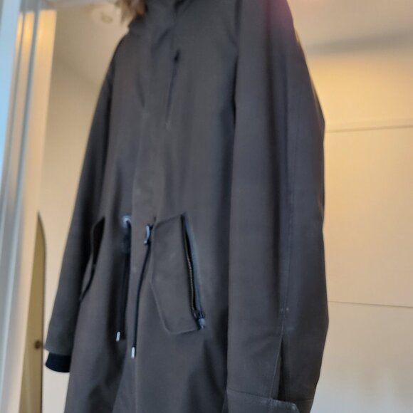 Mackage Men's MORITZ rabbit fur-lined twill parka with removable silver fox fur - Picture 5 of 12